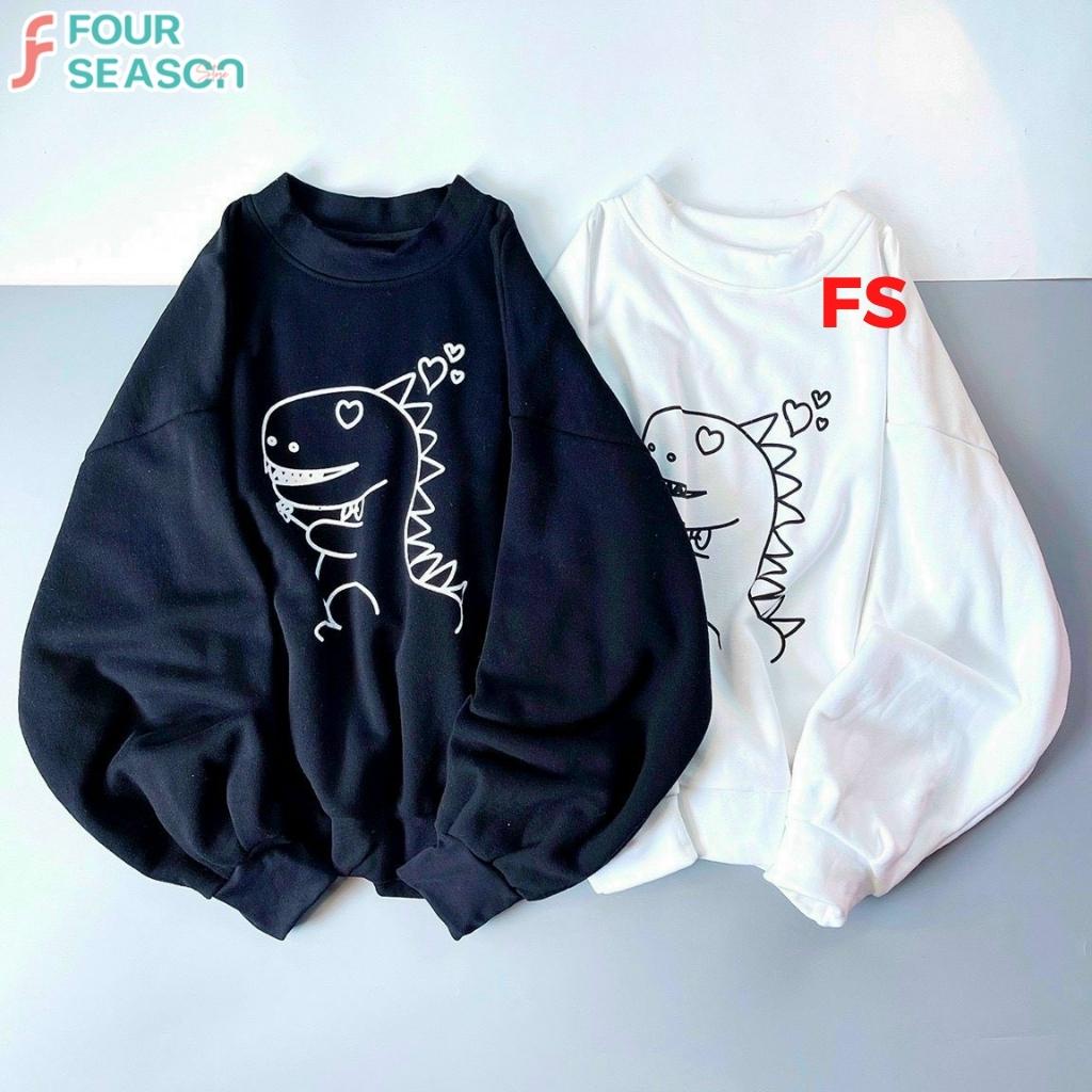 Áo sweater unisex form rộng DINO ASW03 FS jacket nam nữ hottrend street style chất lượng giá rẻ phù hợp học sinh