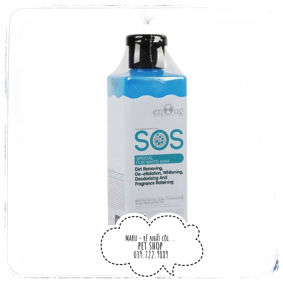 Sữa tắm chó mèo SOS 530ml