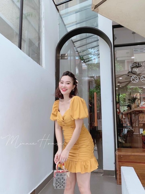 Đầm body nhun cut out bigsize 55kg-90kg | BigBuy360 - bigbuy360.vn