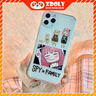Ốp điện thoại SPY × FAMILY Anya Forge Peanut Ania cho iPhone 16PRO 15PRO 14PRO 12 78PLUS XS MAX 6SPLUS XR XS X SE202013 Ốp lưng mềm 12 mini xr 6 x 11 pro max xs se2020 xsmax 7 8plus 6s