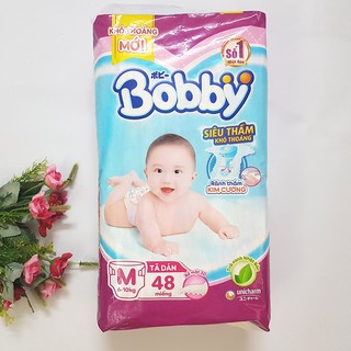 Tã dán Bobby size M (46 Miếng)