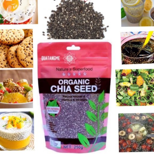 Hạt Chia Úc Hữu Cơ 250g - 1kg