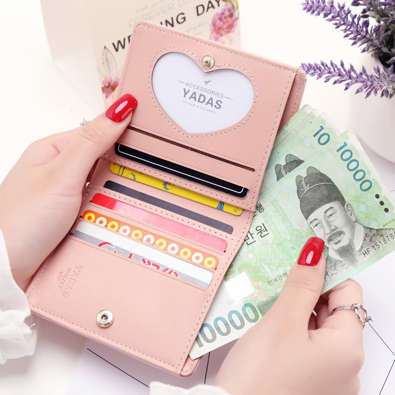 Ví bóp da nữ mini cầm tay nhỏ gọn họa tiết thú cưng VN30 | BigBuy360 - bigbuy360.vn