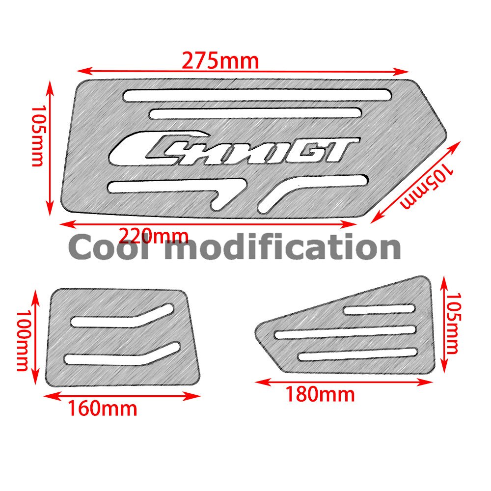 Bàn Đạp Để Chân Bằng Nhôm Cho Xe Mô Tô bmw c400x c400gt 2018 2019 2020 2021
