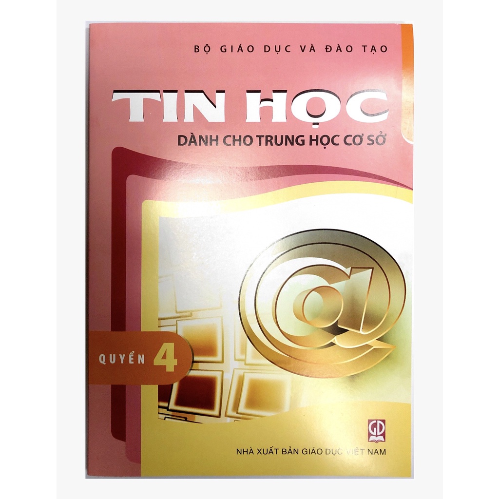 Sách Tin học dành cho THCS - Quyển 4 - bán kèm 1 bút chì