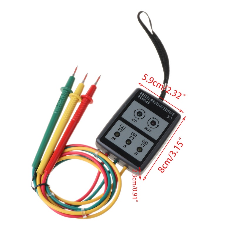Máy Kiểm Tra Pha Kỹ Thuật Số Thông Minh SP8030 Mới