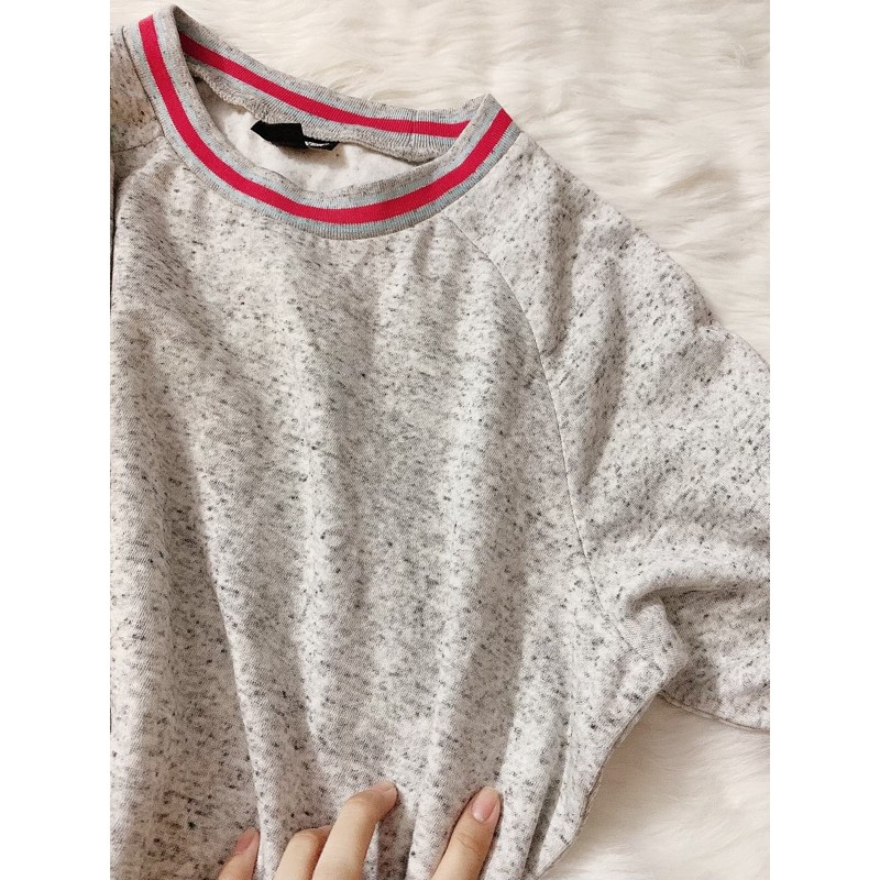 Áo croptop nỉ bông JOE xuất dư xịn