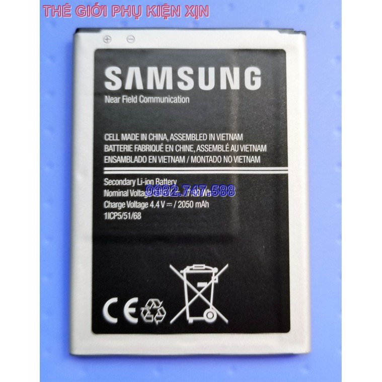 Pin Samsung Galaxy J1 2016 chính hãng J120 + Tặng cáp Samsung công ty