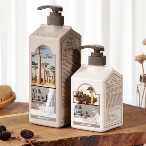 Sữa tắm dưỡng da lưu hương nước hoa Milk Baobab Body Wash 1000ml
