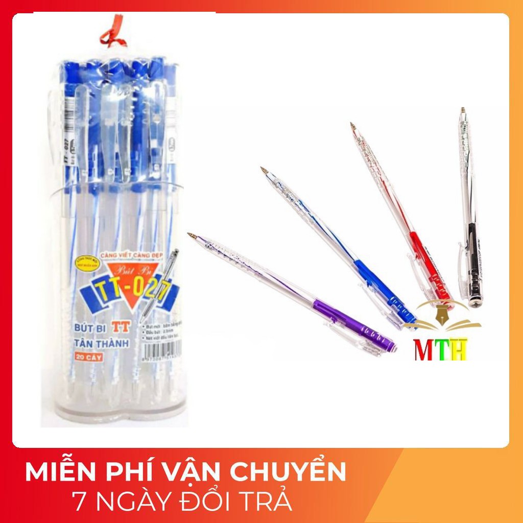1 Hủ 20 cây bút bi Tân Thành - 027
