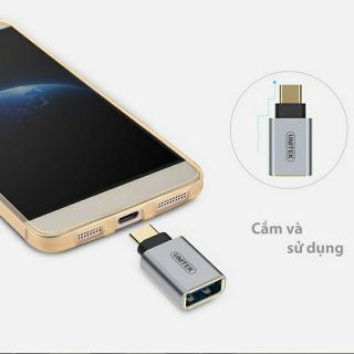 Đầu USB Type-C Sang USB 3.0 OTG Unitek Y-A025CGY