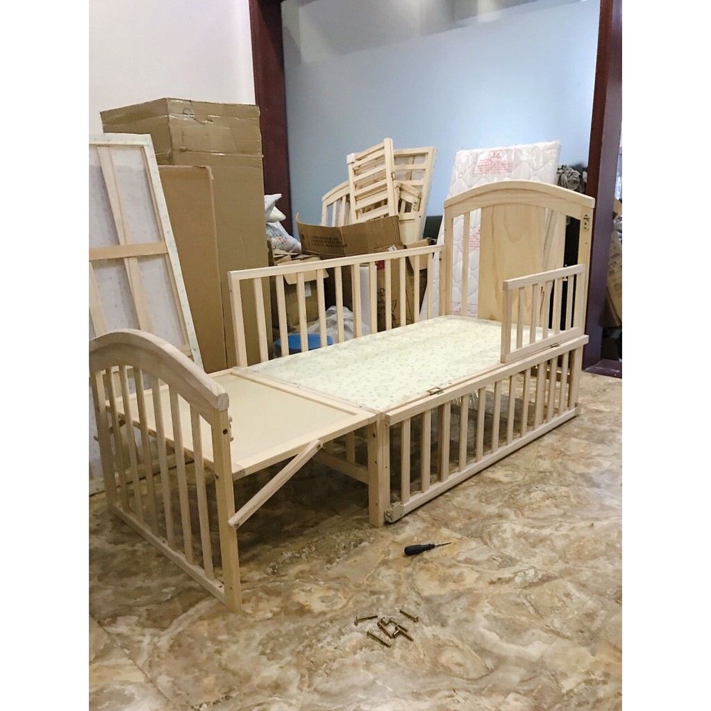 Nôi cũi đa năng 5in1 tiết kiệm cho bé và mẹ | BigBuy360 - bigbuy360.vn