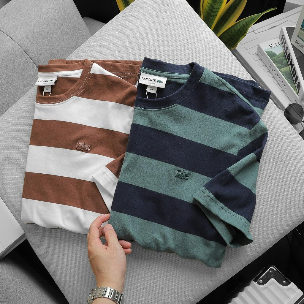 Áo Phông Cộc Tay Kẻ Ngang - 2023AP161 - 2023AP162