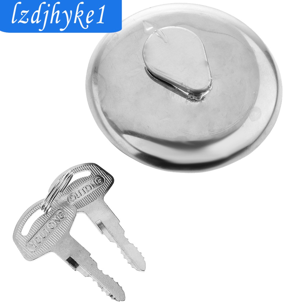 Nắp Bình Xăng Bằng Thép Không Gỉ An Toàn Cho Xe Máy Suzuki GN125 Lzdjhyke1