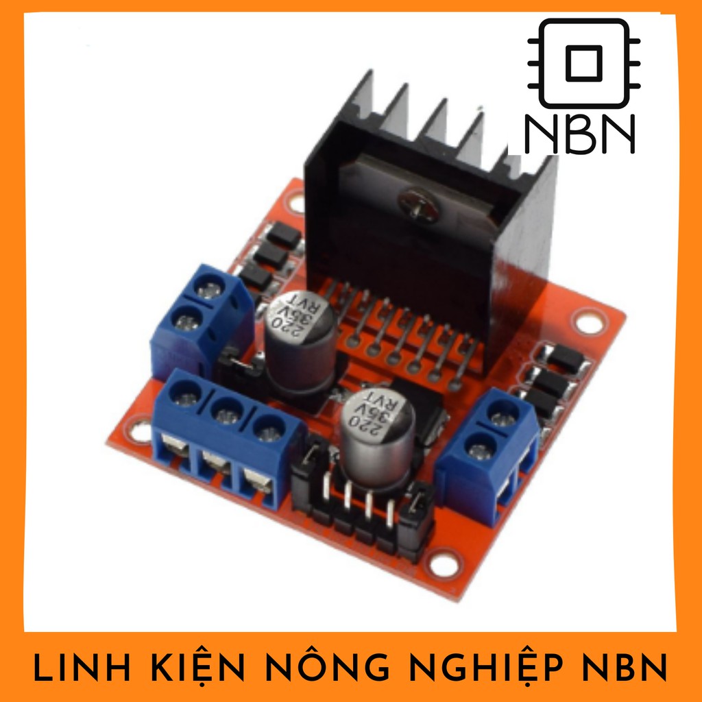 Module điều khiển động cơ 12V⚡Driver L298N⚡