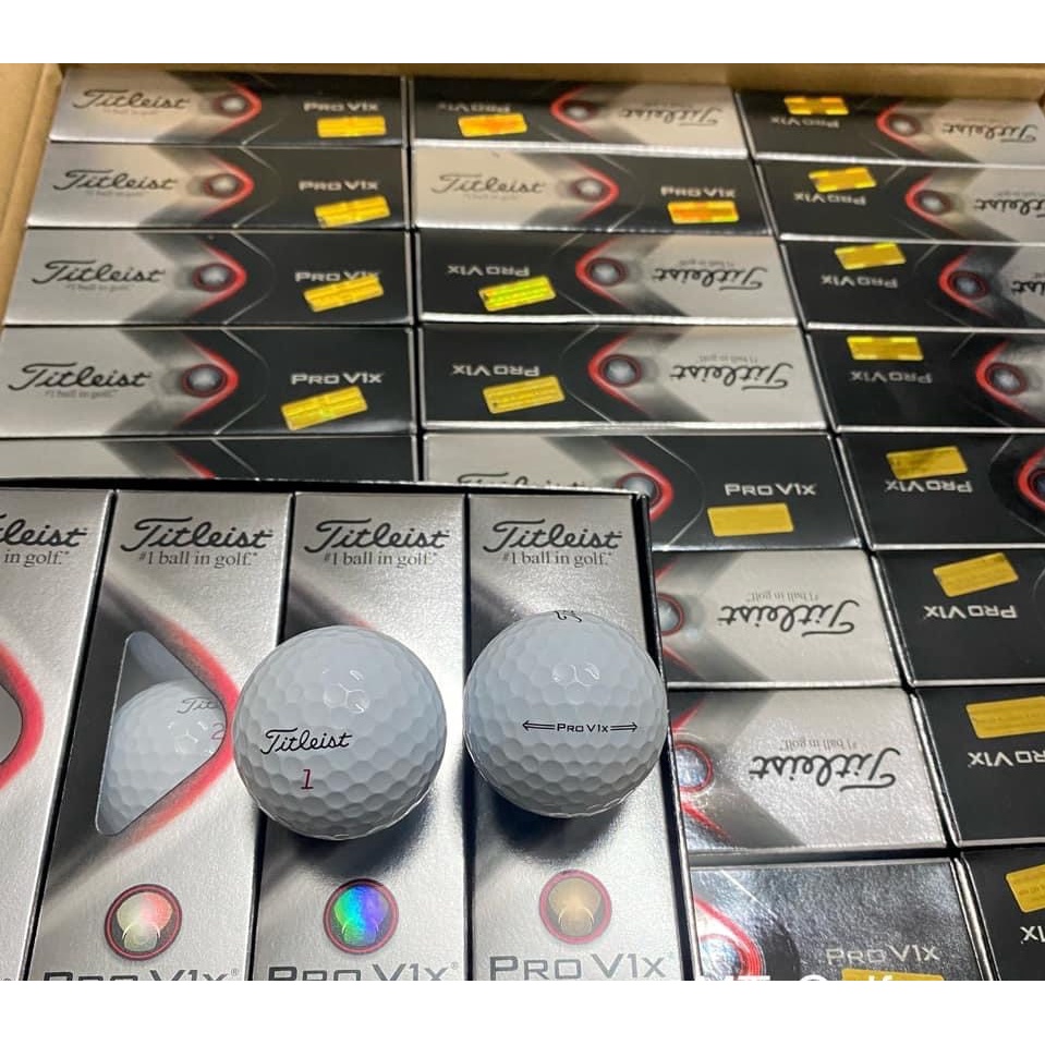 Bóng golf Titleist Pro V1 mới full box cao cấp 1 hộp 12 quả shop GOLF PRO BB003