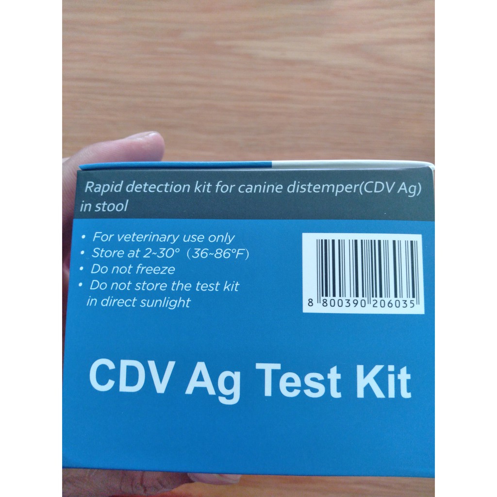Que test  Parvo, Care trên chó