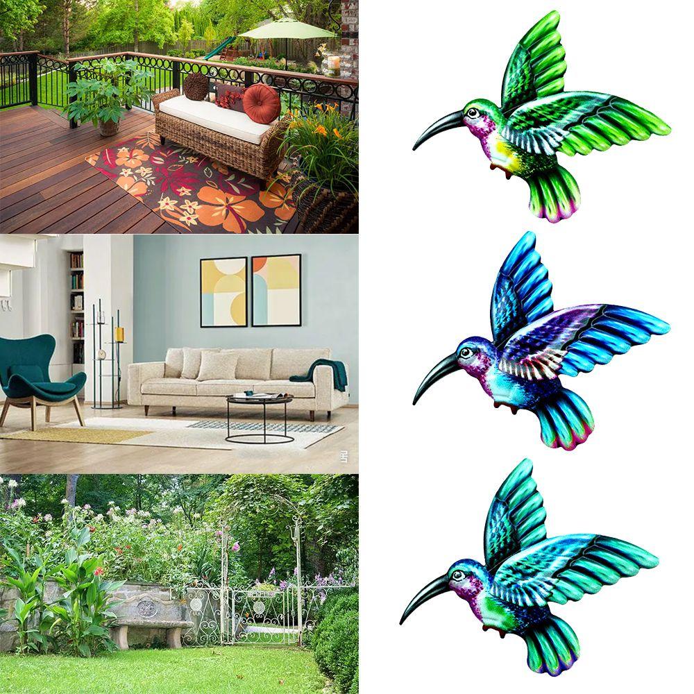 Mô Hình Chim Ruồi Bằng Gỗ Dùng Trang Trí Sân Vườn Độc Đáo