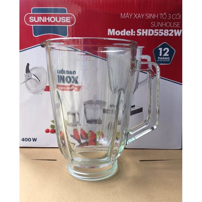 - MÁY XAY ĐA NĂNG SUNHOUSE SHD5582W - CHÍNH HÃNG - SHD5582 SHD 5582 5582W