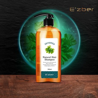 Dầu gội đầu shampoo thảo mộc từ thiên nhiên dưỡng và chăm sóc tóc bóng mượt thơm hương Tảo Biển Seaweed E'zber Nhật Bản