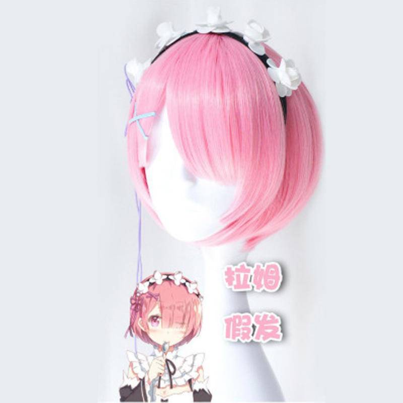 Ram Rem cos suit Rem maid outfit Ram maid outfit Lolita outfit A different world life from scratch cosplay women's clothing boss