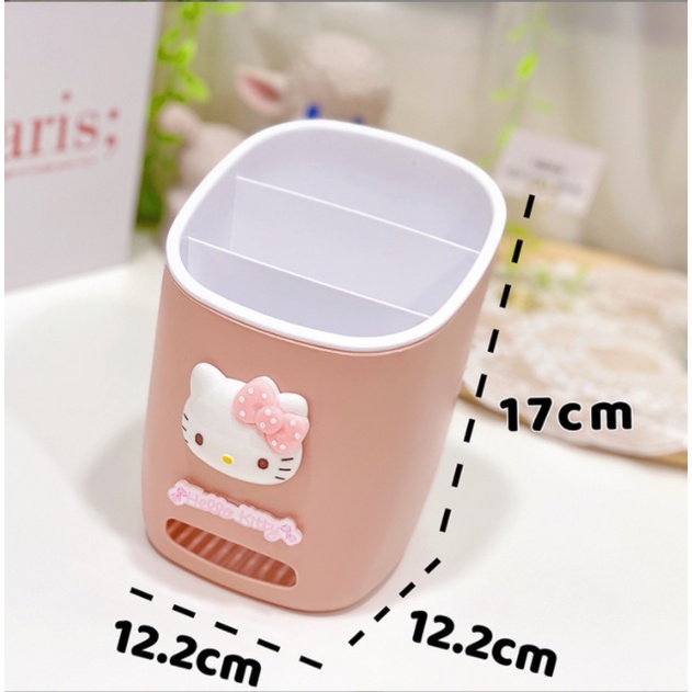 Ống cắm bút để bàn hình Hello Kitty 365