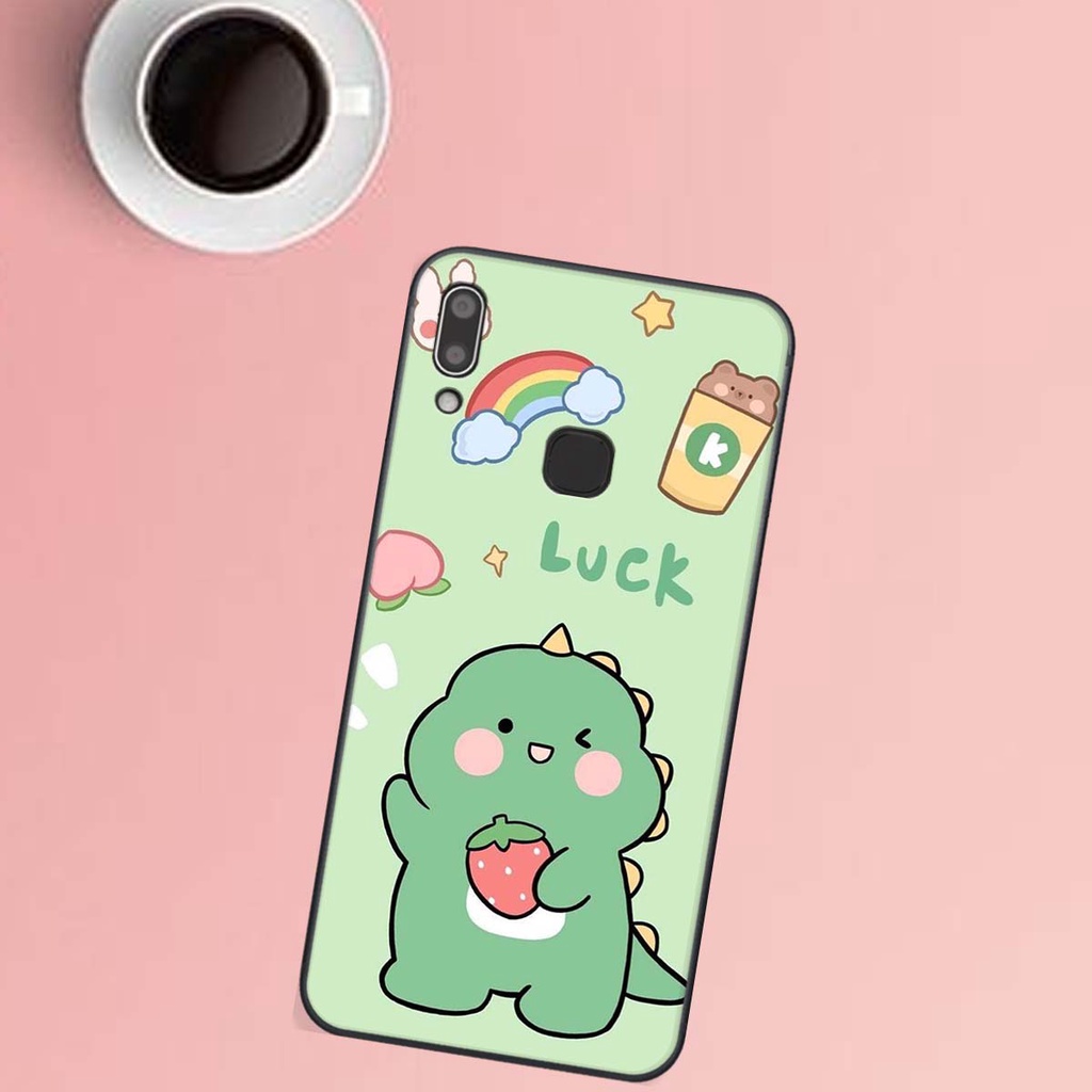 Ốp lưng Vivo Y91 / Y93 / Y95 in hình khủng long , gấu nâu xinh xắn, siêu cute  mà còn vô cùng RẺ -ĐẸP