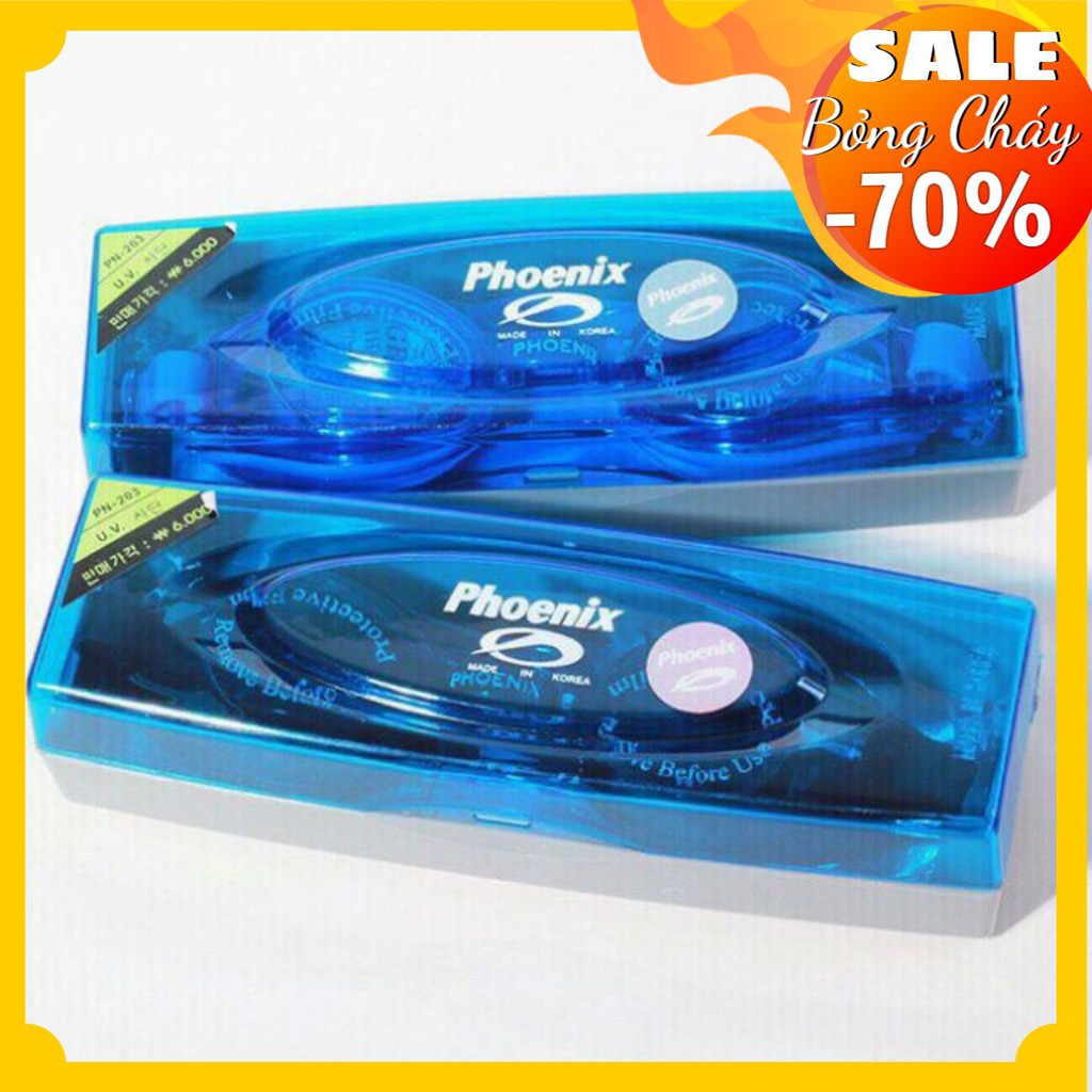 Siêu sốc Rẻ Kính Bơi Hàn Quốc Phoenix 203 ( LOẠI XIN ) (TẶNG Hộp Đựng Cao Cấp) Free ship
