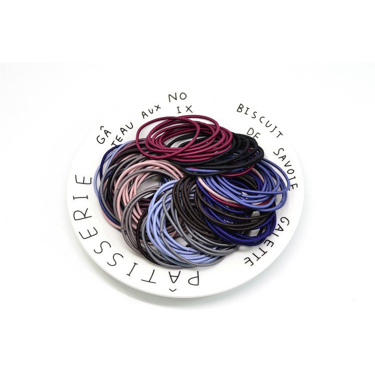 Combo 100 dây cột tóc xinh xắn - BX2006