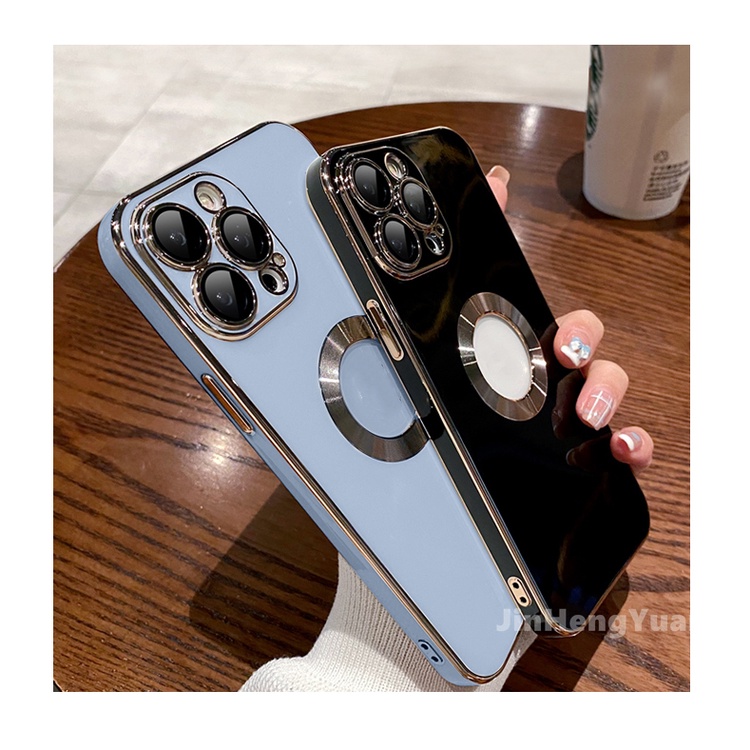 Ốp Điện Thoại Mềm Màu Trơn 6D Cho Iphone 14 13 12 11 Pro Max X XS XR XSMAX 7 8 Plus