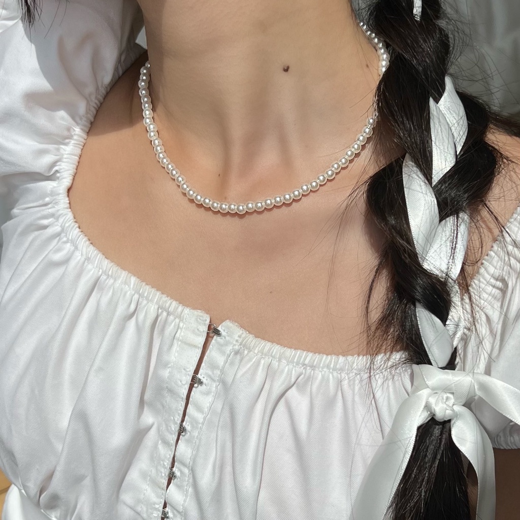 Vòng cổ ngọc trai nhân tạo C85 Choker Club