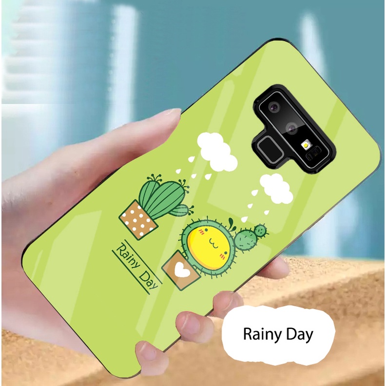 Ốp SAMSUNG NOTE 9 mặt kính gương bóng
