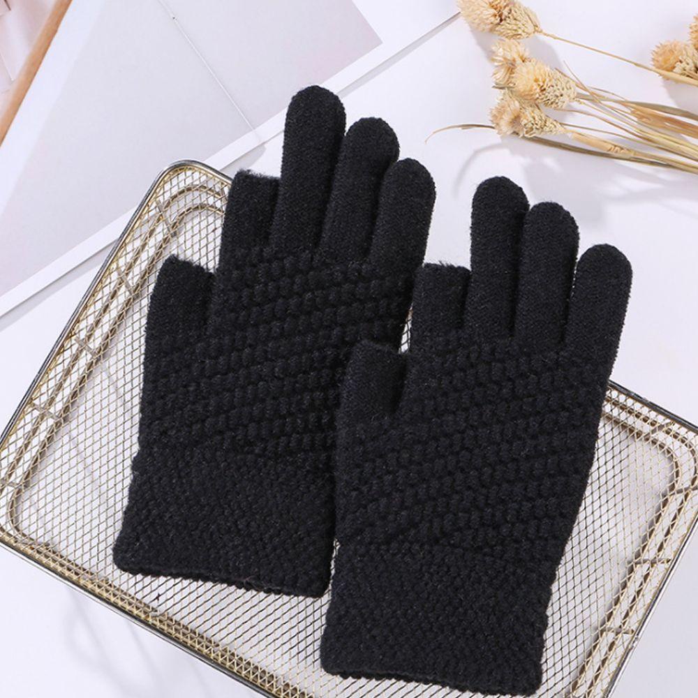 Găng Tay Len Nhung Mềm Mại Giữ Ấm Cánh Tay