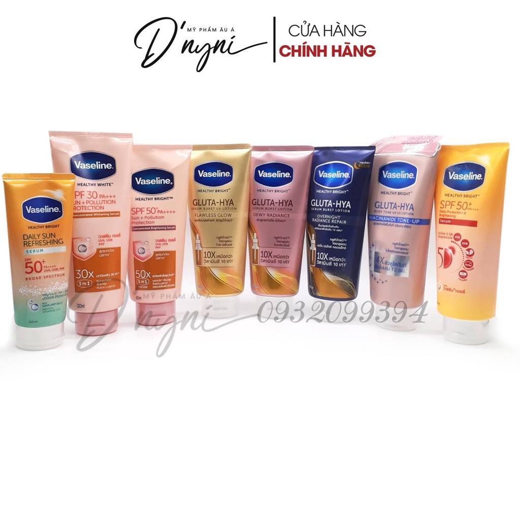 Sữa Dưỡng Thế Vaseline HEALTHY BRIGHT SERUM Thái Lan