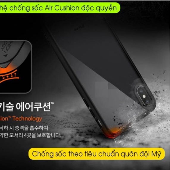 Ốp lưng Xs Max/ X / Xs / XR Spigen Ultra Hybrid  - Hàng Chính Hãng
