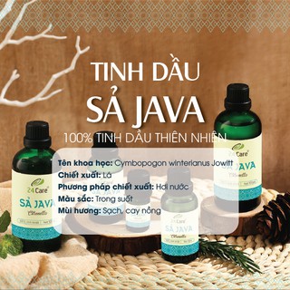 Combo 2 chai Tinh dầu Java & Tinh dầu Quế 24Care - (10ml/chai)