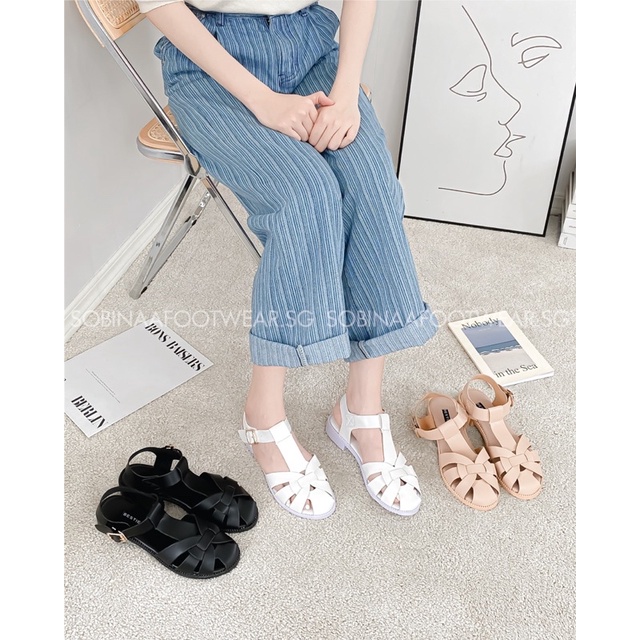 Giày Sandal Đế 3cm Phong Cách Retro Thời Trang Mới Cho Nữ