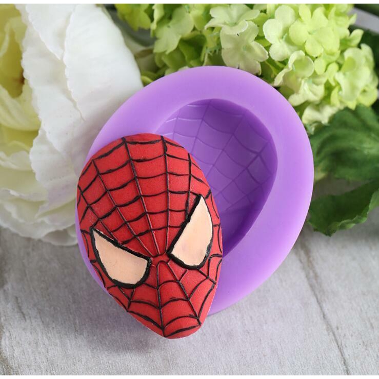 Silicone Khuôn Silicon Hình Người Nhện / Người Dơi Độc Đáo