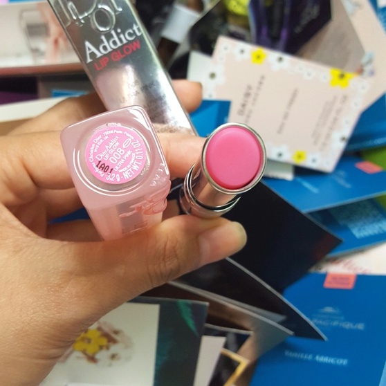 Son dưỡng Dior Addict Lip Glow 001/004/007/008/015 Fullsize Fullbox