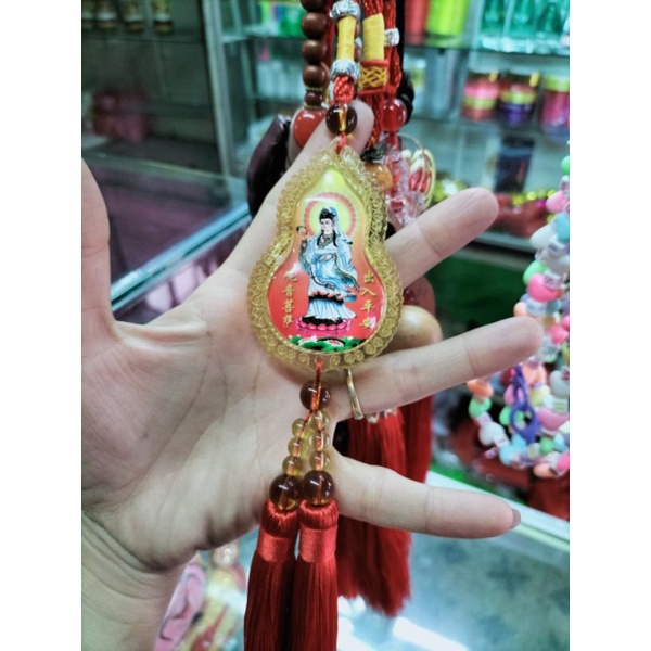 Khánh Phật, khánh Phật ngự liên hoa hồ lô treo xe hơi bình an may mắn