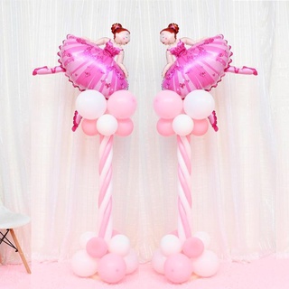 ❤️❤️ Trụ Bóng nhựa cao 1m2 trang trí sinh Nhật, decor