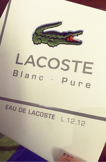 [NGUYÊN HỘP TỪ HOA KỲ] SET 3 SẢN PHẨM LACOSTE BLANC - PURE SIÊU THƠM CHO NAM GIỚI