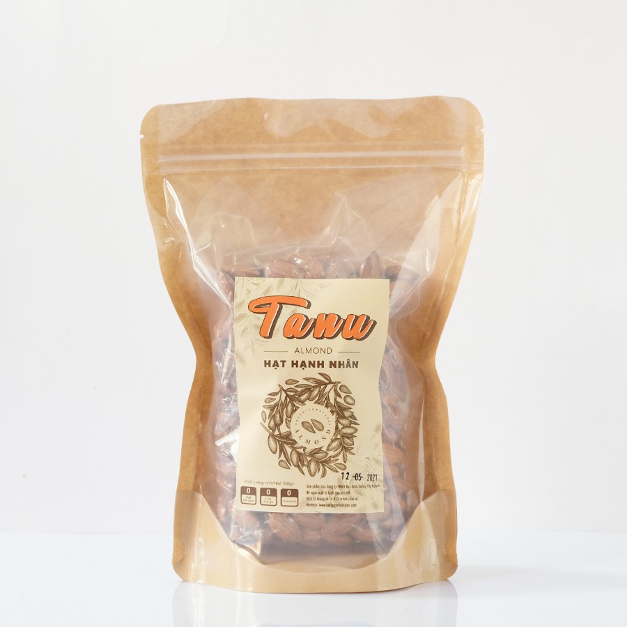 Hạt hạnh nhân rang mộc - Nguyên liệu nhập khẩu 100% từ Mỹ | BigBuy360 - bigbuy360.vn