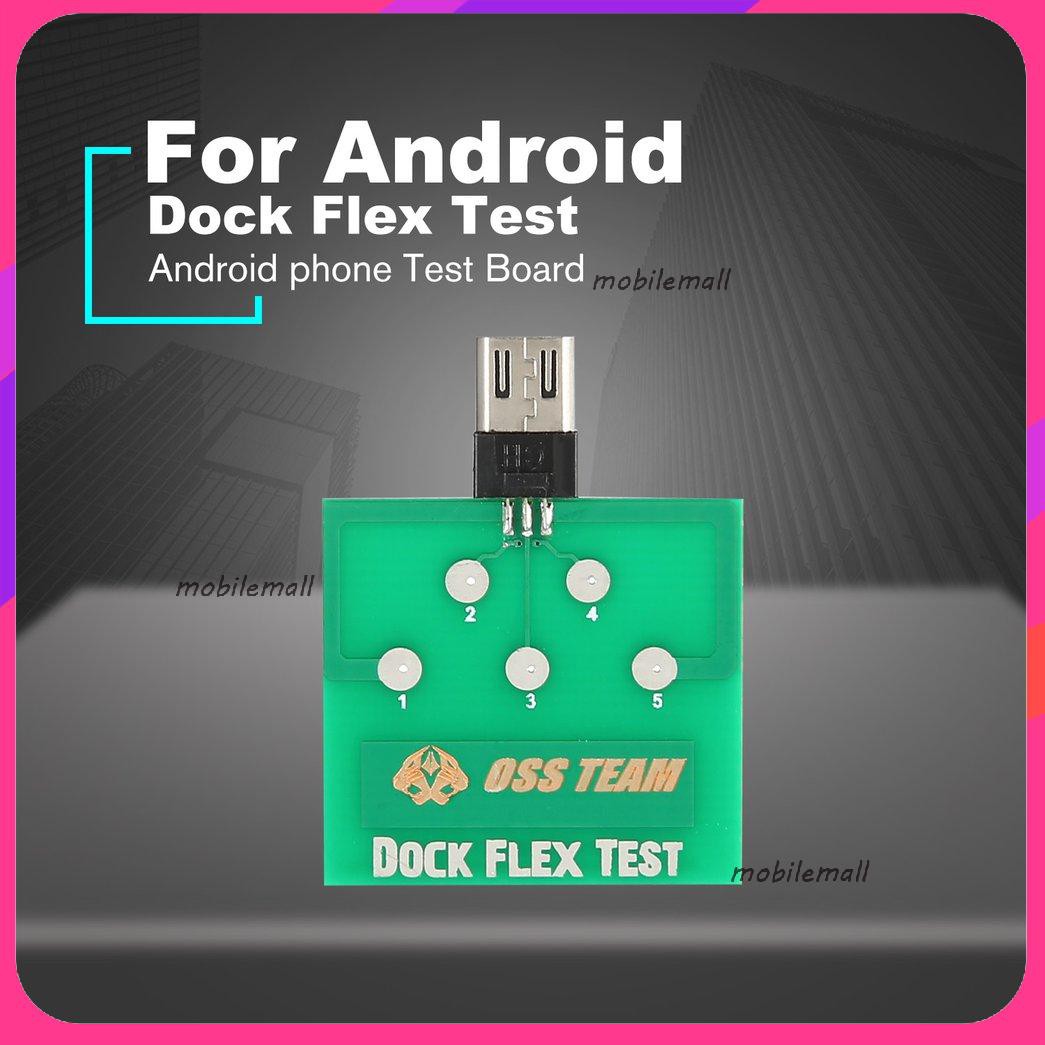 Micro USB Dock Flex Test Board for Android Phone Battery Power Charging Dock