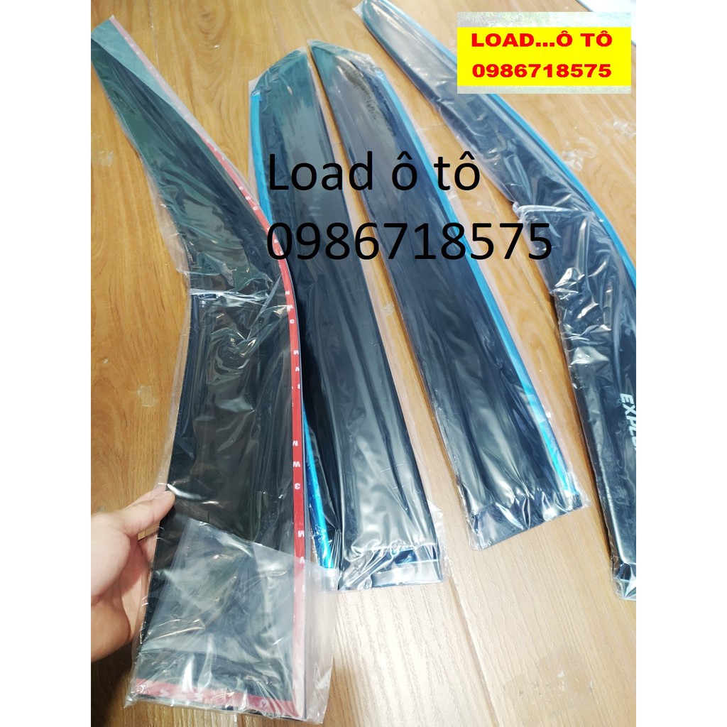 Vè Che Mưa Chỉ Mạ Crom Xe Ford Explore Cao Cấp Nhất Thị Trường