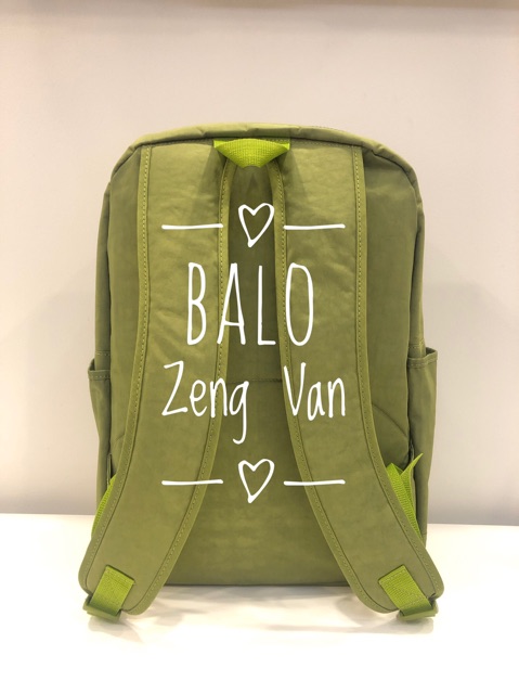 Balo Laptop KIPLING 107 dây kéo giữa