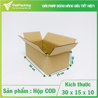 [CỰC SỐC] 20 hộp carton size 30x15x10 hộp đẹp siêu bền