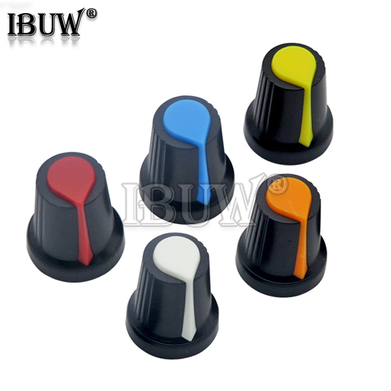 Set 30 Nút Vặn Chiết Áp 15X17mm 6mm WH148 B10K 5X17