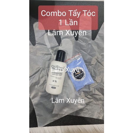 Bộ Tẩy Tóc Cá Nhân Lâm Xuyên [Combo]nhuộm nâng tông sáng màu tóc, nâng nền colagen mini tại nhà tiện lợi🤗Siêu tiết kiệm