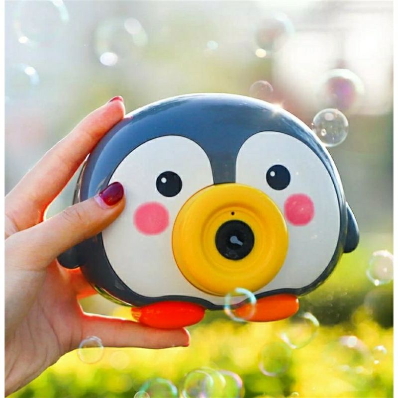 Đồ Chơi Cho Bé,Đồ Chơi Trẻ Em Máy Thổi Bong Bóng Hình Chim Cánh Cụt ,Độc Đáo Đáng Yêu Cho Bé